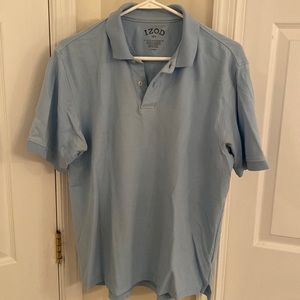 IZOD light blue polo size medium